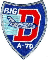4450th Tactical Group A-7D
In 1984, as part of a cover plan for the F-117, the 4450th sent some of its A-7 aircraft to participate in TEAM SPIRIT 84. The crews were encouraged to have patches done there to help spread the cover story, thus many A-7 era patches are Korean made.
