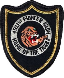 4521st Combat Crew Training Squadron
Sewn to leather as worn, Japan made.
