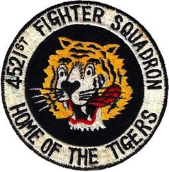 4521st Combat Crew Training Squadron
Very large chest patch, F-100 era, Japan made.
