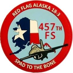 457th Fighter Squadron Exercise RED FLAG ALASKA 2018-3
Keywords: PVC