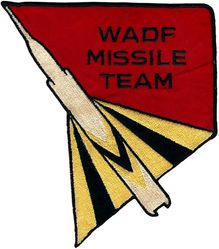 460th Fighter-Interceptor Squadron William Tell Competition 1959
F-102 team, back patch.

