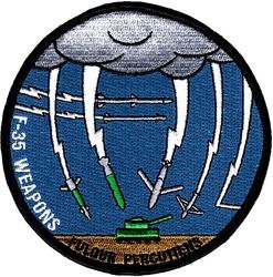 461st Flight Test Squadron F-35 Weapons
