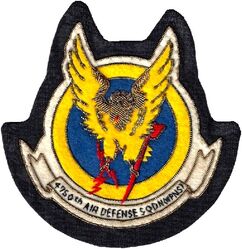 4750th Air Defense Squadron (Weapons)
Blazer patch, Japan made in bullion.
