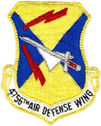 4756th Air Defense Wing (Weapons) 
