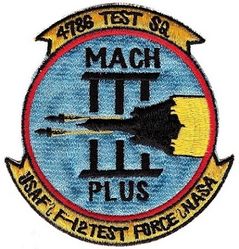 4786th Test Squadron F-12 Test Force
Japan made.
