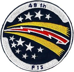 48th Fighter-Interceptor Squadron 
Blazer patch.
