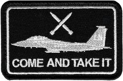 48th Fighter Wing F-15E Morale
Attitude patch, referring to the fact the USAF wants to retire a large number of F-15Es soon.
