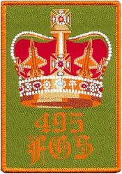 495th Fighter Generation Squadron F-35 Morale
Woven, UK made.
