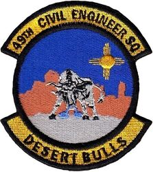 49th Civil Engineer Squadron 
Korean made.
