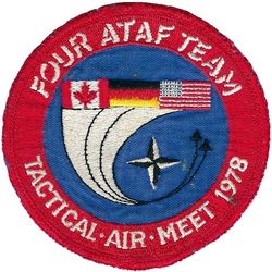 Fourth Allied Tactical Air Force Team Tactical Air Meet 1978
German made.
