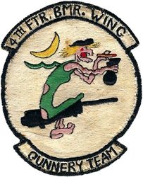 4th Fighter-Bomber Wing Gunnery Team 1955
Japan made.
