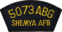 5073d Air Base Group
Hat patch.

