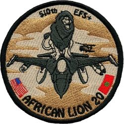510th Expeditionary Fighter Squadron Exercise  AFRICAN LION 2020
