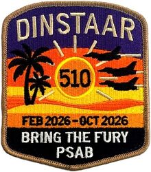 31st Expeditionary Maintenance Squadron Aerospace Ground Equipment Operation EPIC FURY 2026
DINSTAAR= Danger is no stranger to an AGE ranger. Deployed with the 510 EFS to Prince Sultan AB, Saudi Arabia.
