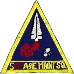 51st Armament and Electronics Maintenance Squadron
Japan made.
