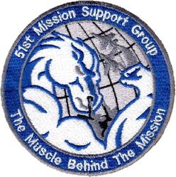 51st Mission Support Group
Korean made.
