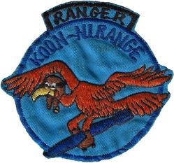 51st Range Squadron Morale
A Ranger was an aircrew member temporarily assigned to the range to coordinate range time and provide safety coverage. Korean made circa 1980.
