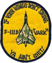 524th Tactical Fighter Squadron F-111D
Korean made.
