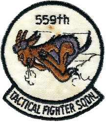 559th Tactical Fighter Squadron
US made.
