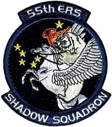 55th Expeditionary Reconnaissance Squadron
Has elements of the 38 RS patch in it, but no other info. Possibly a classified RC-135 operation.
