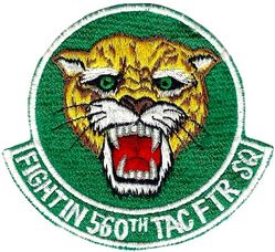 560th Tactical Fighter Squadron
Japan made.
