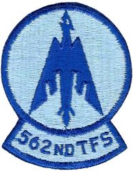 562d Tactical Fighter Squadron 
Lighter blue version. 
