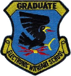 563d Flying Training Squadron Electronic Warfare School Graduate
