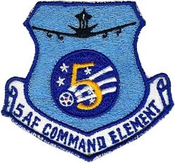 5th Air Force Command Element E-3
5 AF staff  that flew on E-3 missions, most likely on 961 AWACS aircraft. Philippine made.
