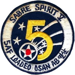 5th Air Force Sabre Spirit V Compitition
Korean made.
