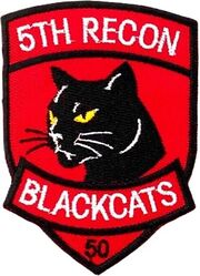 5th Reconnaissance Squadron 50th Anniversary
Korean made.
