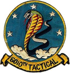 6010th Tactical Group
 Host unit for deployed fighter squadrons to Thailand in the early 1960s. Japan made.
