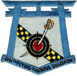 6036th Flying Training Squadron
No info known, possibly an F-86/F-100 pilot training unit. Japan made.
