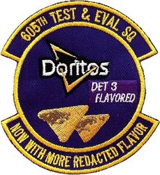 605th Test and Evaluation Squadron Detachment 3 Morale
Korean made.
