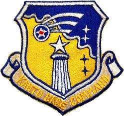 6100th Support Wing Kanto Base Command
The 6100th Support Wing was formed on 1 July, 1961, to provide logistic and administrative support of all Air Force activities in the Greater Tokyo area. Because this area is geographically labeled the Kanto Plain, higher headquarters unofficially designated the Wing as the Kanto Base Command. The Kanto Base Command had the mission of supporting approximately 90 organizations of various missions and sizes, including units at Tachikawa Air Base, Fuchu, Yamato, and Showa Air Stations, among others. Japan made.

