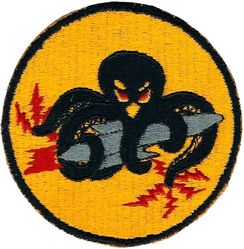 613th Tactical Fighter Squadron 
Darker yellow, circa 1960.
