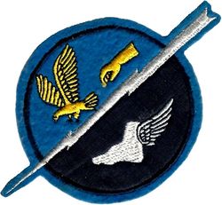 616th Aircraft Control and Warning Squadron
On felt, German made.
