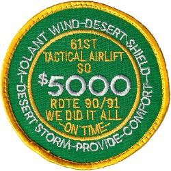 61st Tactical Airlift Squadron Morale
