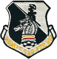 6441st Tactical Fighter Wing
On black twill, most are FE. Japan made.
