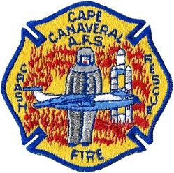6550th Civil Engineering Squadron Fire Protection Flight
The 6550th CES was responsible for Cape Canaveral AFS as well as Patrick AFB.

