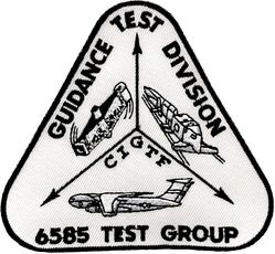 6585th Test Group Guidance Test Division Central Inertial Guidance Test Facility
Became the 746th Test Squadron.
