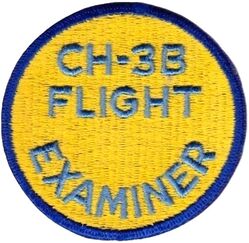 6594th Test Group CH-3B Flight Examiner
