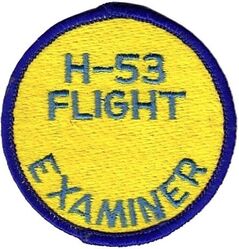 6594th Test Group H-53 Flight Examiner
