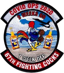 67th Fighter Squadron Morale
Made during 2020 COVID-19 pandemic.
