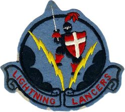 68th Fighter Squadron, Single Engine 68th Fighter Squadron (All Weather) 
Japan made on felt.
