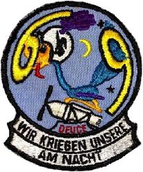 Class 1969-02 Undergraduate Pilot Training 
German= We get ours at night.

