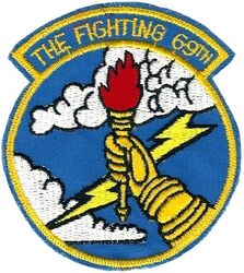 69th Tactical Fighter Training Squadron
Lighter blue on twill.
