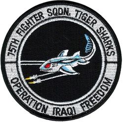 75th Fighter Squadron Operation IRAQI FREEDOM 
