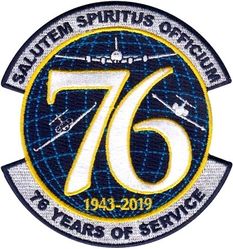 76th Airlift Squadron 76th Anniversary

