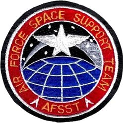 76th Space Operations Squadron Air Force Space Support Team
Sewn to leather.
