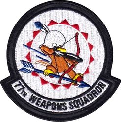 77th Weapons Squadron Morale
Sewn into leather.

